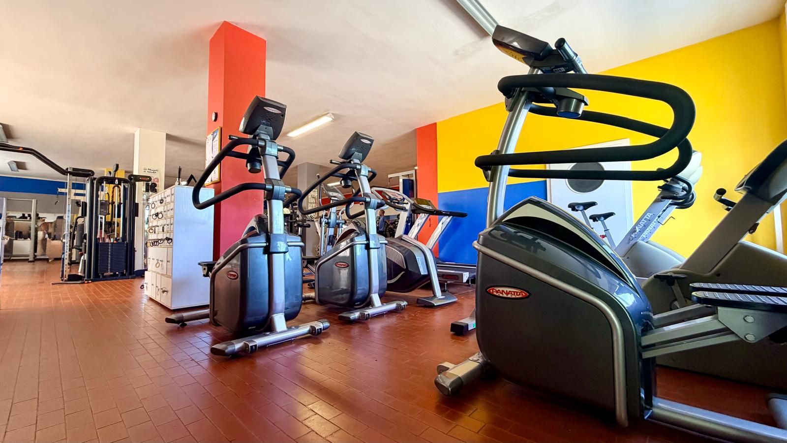 Area cardio della palestra ASD Athena
